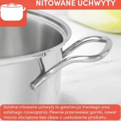 Zestaw garnków z pokrywkami TEFAL INTUITION - 10 elementów