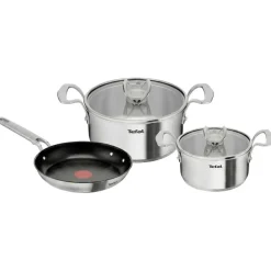 Zestaw garnków z pokrywką i patelnia TEFAL Extreme 5 elementów