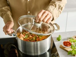 Zestaw garnków z pokrywką i patelnie TEFAL Extreme 14 elementów