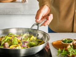 Zestaw garnków z pokrywką i patelnie TEFAL Extreme 12 elementów