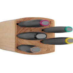 Zestaw noży i blok TEFAL Fresh Kitchen + Deska do krojenia TEFAL 35,5 x 25,5 x 0,9 cm