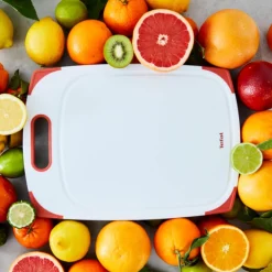 Zestaw noży i blok TEFAL Fresh Kitchen + Deska do krojenia TEFAL 35,5 x 25,5 x 0,9 cm