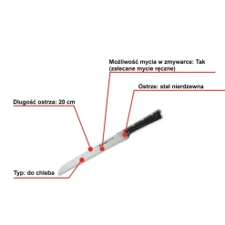 Zestaw noży TEFAL Ice Force 4 elementy