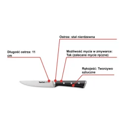 Zestaw noży TEFAL Ice Force 6 elementów