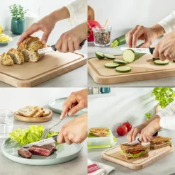 Zestaw noży ze stali nierdzewnej TEFAL COLORFOOD - 3 elementy