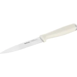 Zestaw 2 noży ze stali nierdzewnej oraz nożyczki TEFAL EverSharp Pro + blok z wbudowaną ostrzałką