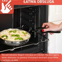Zestaw patelnia głęboka Tefal Ingenio Emotion 24cm + Rączka uniwersalna Ingenio