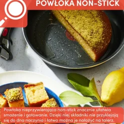 Zestaw patelni 24/28cm Tefal Ingenio Cook N Clean + szklane pokrywki 24/28cm