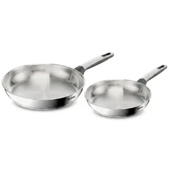 Zestaw patelni stalowych TEFAL Emotion+ 24/28 cm