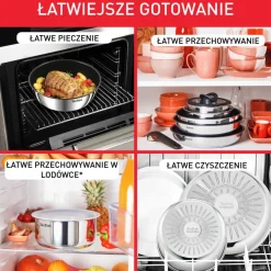 Zestaw patelni Tefal Ingenio Cook Eat - 3 elemeny