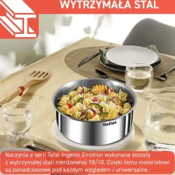 Zestaw patelni Tefal Ingenio Emotion 22/24/28cm + Wok 26cm