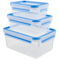 Zestaw pojemników lunchbox TEFAL MASTERSEAL 0,55/1/2,3l