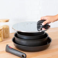 Zestaw pokrywek do odcedzania i smażenia TEFAL INGENIO 2 elementy