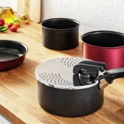 Zestaw pokrywek do odcedzania i smażenia TEFAL INGENIO 2 elementy